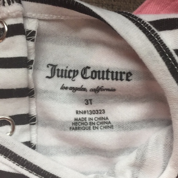 Juicy Couture Dress with long sleeve size 3T NWT - Picture 5 of 8